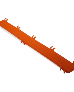 Protection strip orange in front grid collapsible